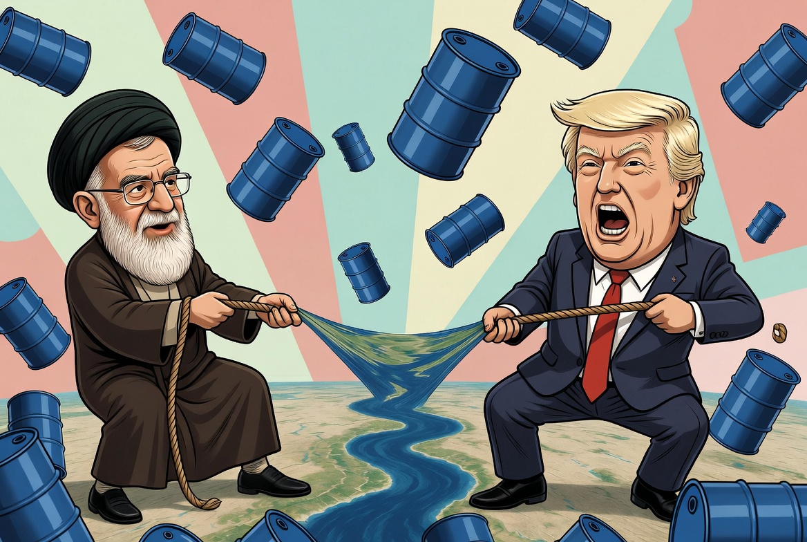 Trump and Iranian leader tug of war over Hormuz